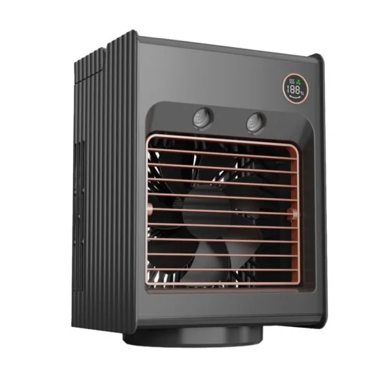 Porodo Lifestyle Air & Mist Portable Cooling Fan With Night Light